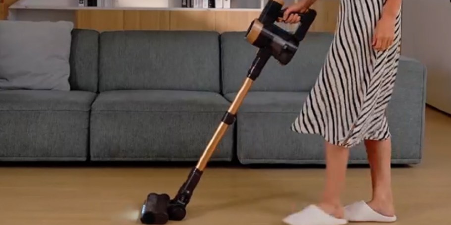 Cordless Stick Vacuum Just $49.59 Shipped on Amazon (Reg. $90)