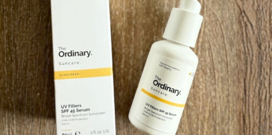 The Ordinary UV Filters Serum Sunscreen Just $9.50 Shipped on Amazon (Reg. $19)