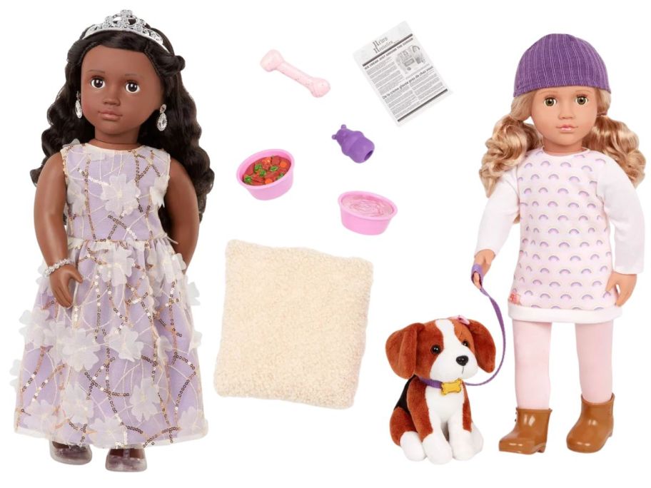 two our generation dolls and accessories
