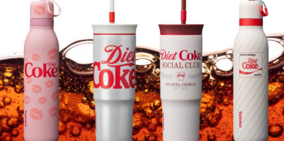 NEW Diet Coke Owala Bottles & Tumblers Available at Target