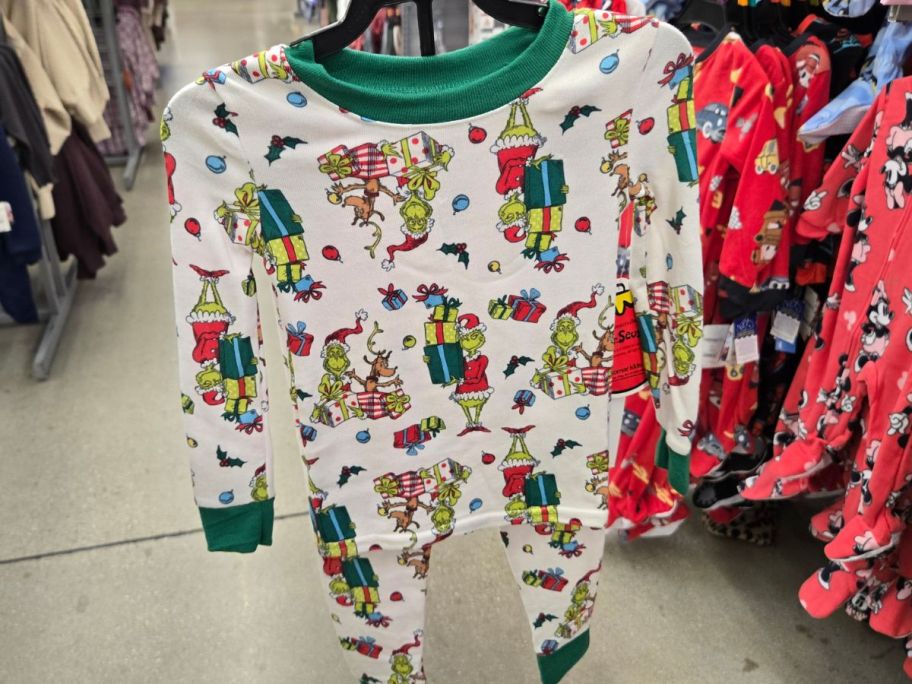 Grinch Toddler Long-Sleeve Pajama Set in store