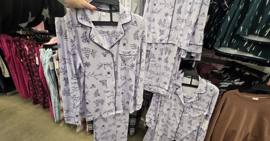 Women’s Holiday Pajama Sets from $6 on Walmart.com (Reg. $10)
