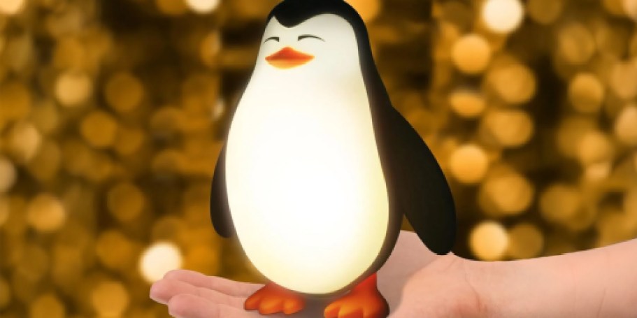 Adorable Penguin LED Nightlight Only $8.49 on Amazon (Reg. $17)