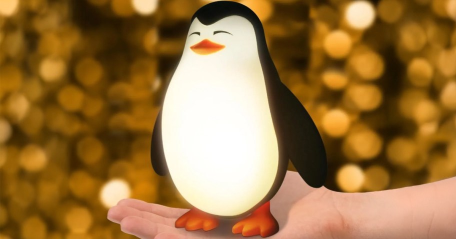 penguin night light