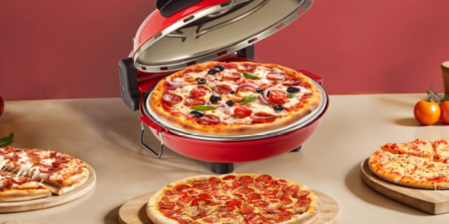 Piezano Electric Indoor Pizza Oven Only $89 Shipped on Amazon (Reg. $130)