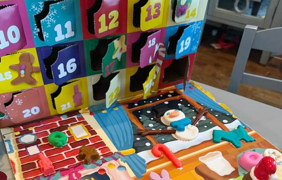 play doh advent calendar