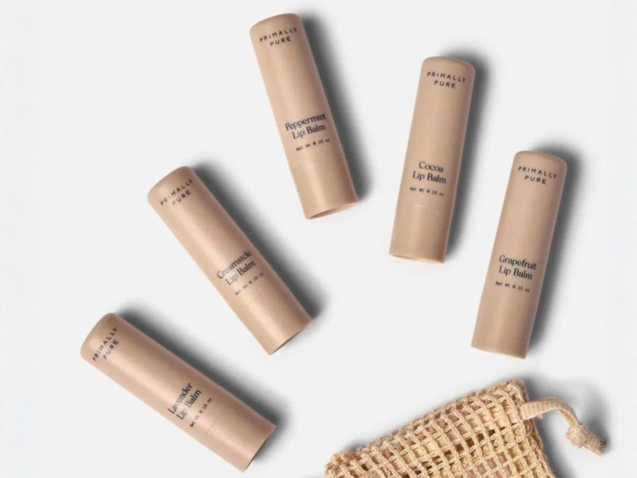 Primally Pure Lip Balm Set