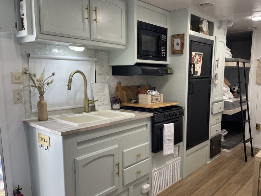 RV Kitchen Installation