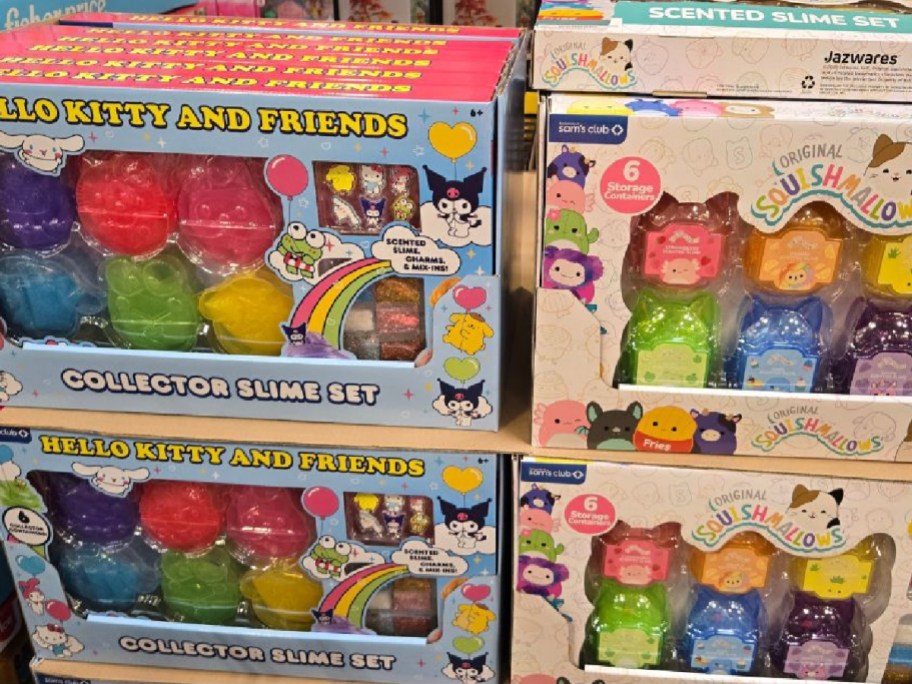 Slime sets at Sam's Club.