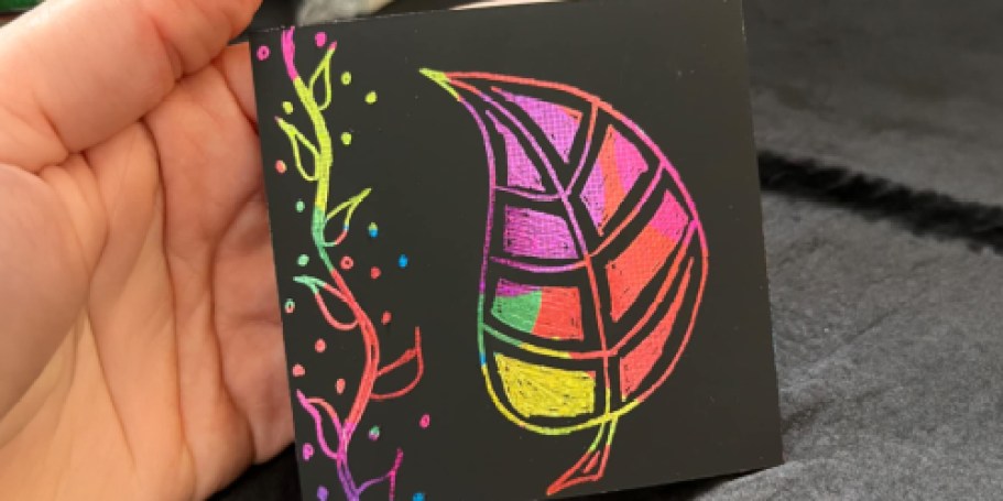 Scratch Art 165-Piece Set Only $4.91 Shipped on Amazon (Great for Easter Baskets!)