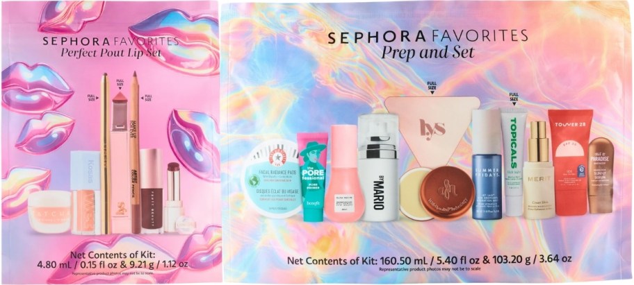 sephora lip and skincare sample sets