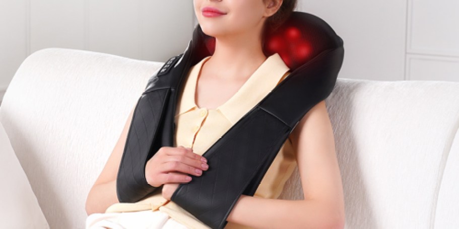 Shiatsu Neck & Back Massager Only $24.99 Shipped on Amazon (Reg. $50)