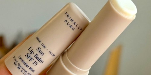 *HOT* Clean Beauty Deal Alert: 5 Primally Pure Lip Balms and a Bag for Just $21.60 Shipped!