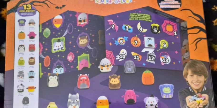 Squish-a-longs Halloween Countdown Advent Calendar Just $15 on Amazon