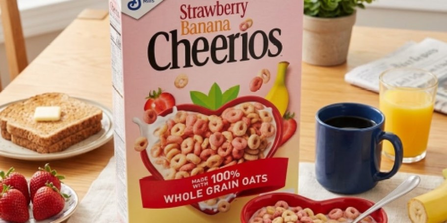 Strawberry Banana Cheerios Only $2.43 Shipped on Amazon