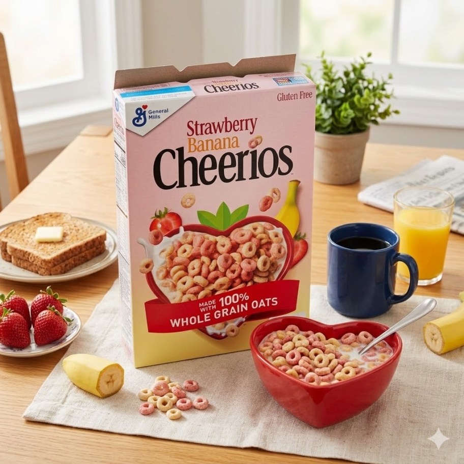 Strawberry Banana Cheerios Only $2.43 Shipped on Amazon