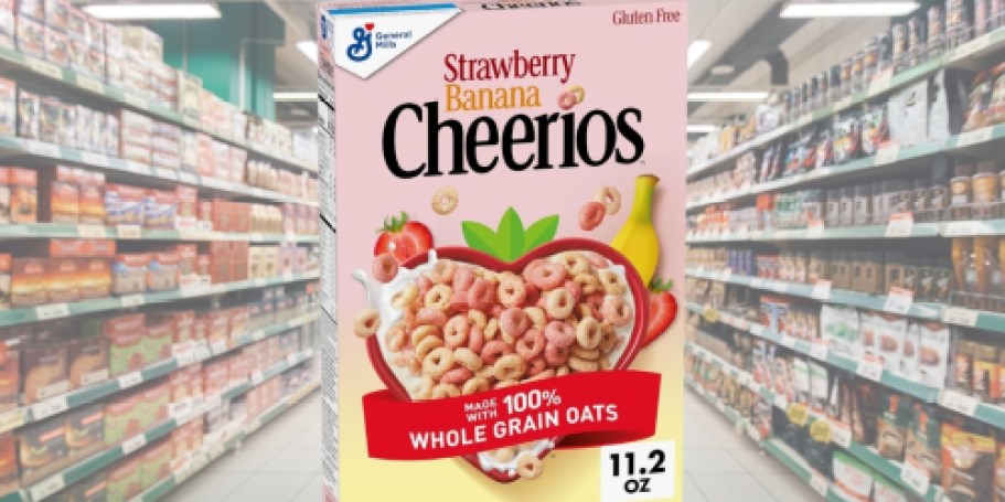 Cheerios Strawberry Banana Cereal Only $3.91 Shipped on Amazon