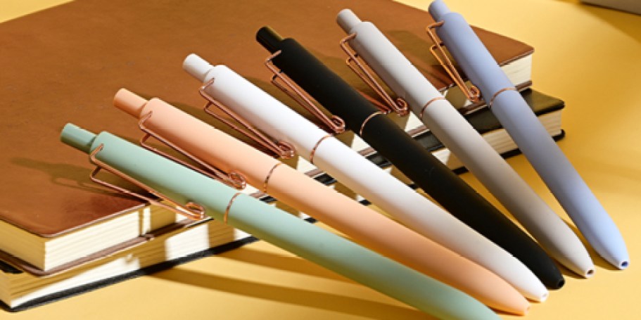 Gel Pens 6-Pack Only $2.62 Shipped for Amazon Prime Members