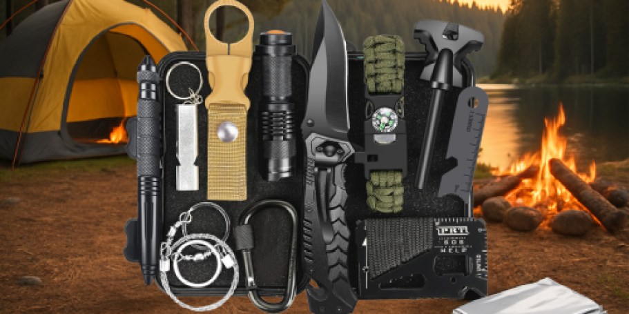 Survival Kit Only $17.99 Shipped On Amazon (Reg. $36)