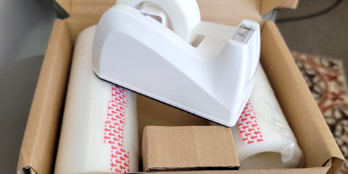 Amazon Basics Tape Dispenser w/ 16 Refill Rolls Just $6.44 (Stock Up for Christmas)