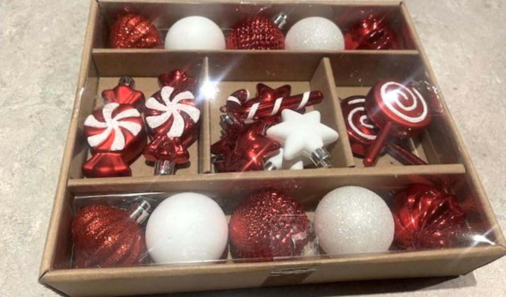 Target Christmas ornaments 