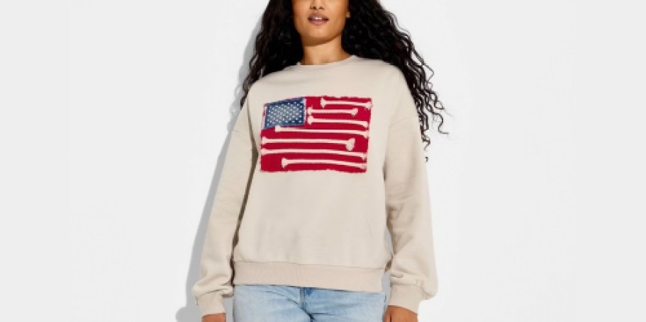 Target Patriotic Sweatshirts from $25