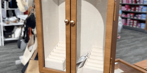 Score 40% Off Wooden Arched Jewelry Organizer on Target.com