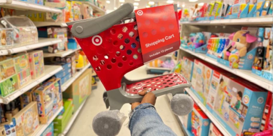 Target Toy Shopping Cart w/ 12 Accessories Only $16.99