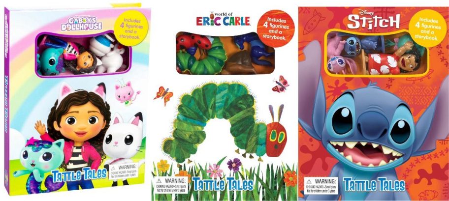 three tattle tales books