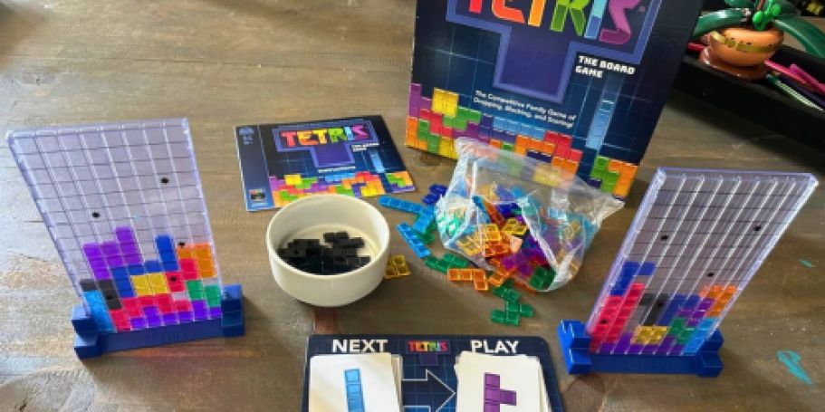 Tetris Board Game Only $9.99 on Amazon (Reg. $21) | Fun Screen-Free Gift Idea