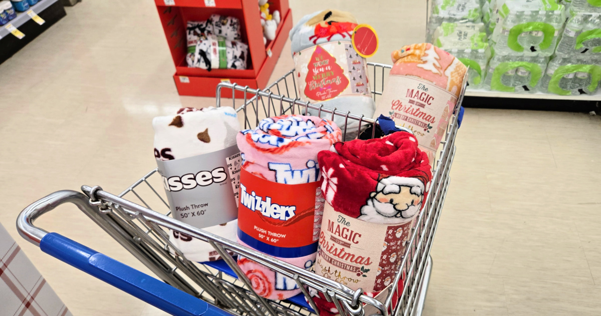 Fun Throw Blankets Only $6.99 at Walgreens (Last Minute Gift Idea)