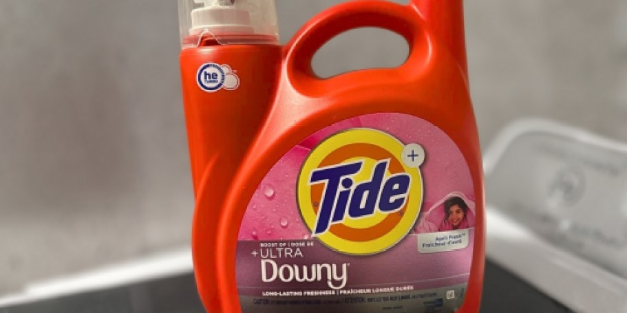 Stack Discounts for 55% Off Tide Detergents on Amazon (HUGE Bottles!)