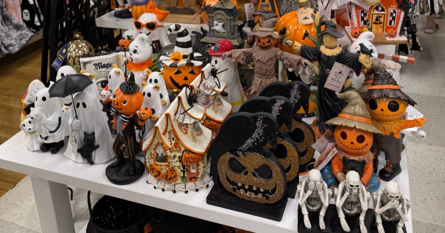 We Spotted CUTE New Halloween Decor at TJMaxx!