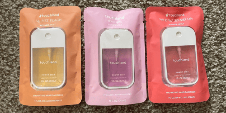 Touchland Hand Sanitizer 3-Packs Just $19.95 Shipped for Amazon Prime Members