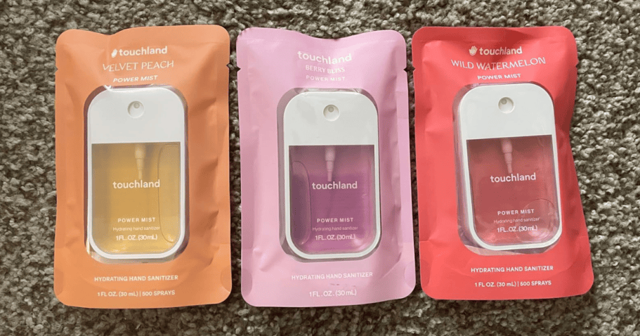 Touchland Hand Sanitizer 3-Packs Just $19.95 Shipped for Amazon Prime Members
