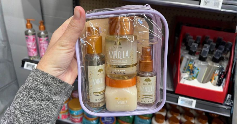 Tree Hut Mini Vanilla 4-Piece Gift Set Only $14 on Target.com (Reg. $20)