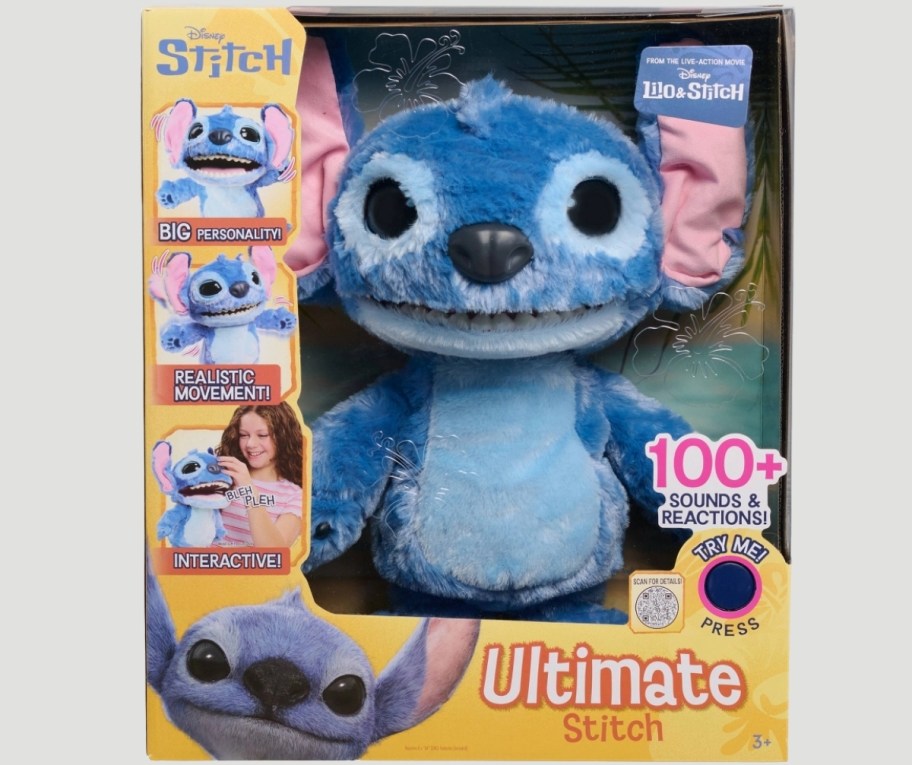 stitch animatronic doll