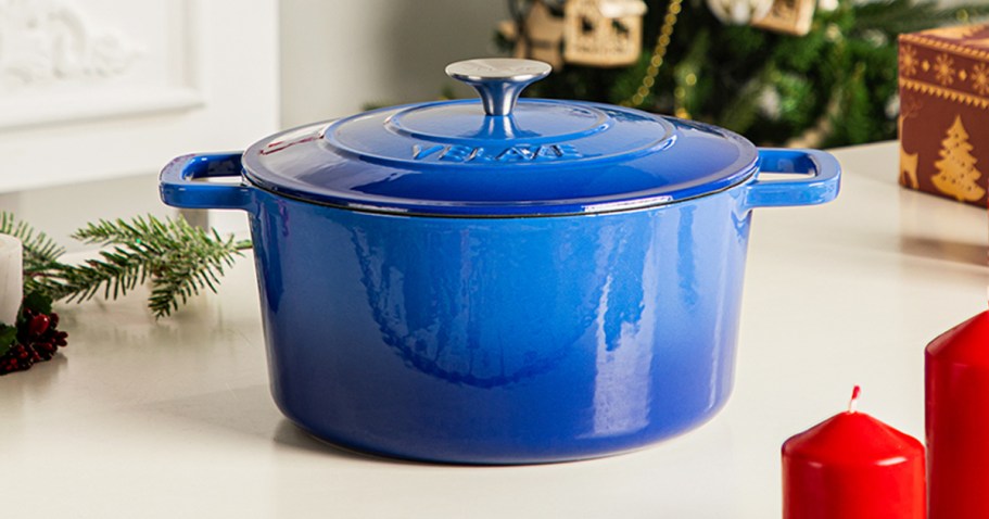 Cast Iron Dutch Oven Just $35.99 Shipped on Amazon (Reg. $60) – Perfect for Sourdough