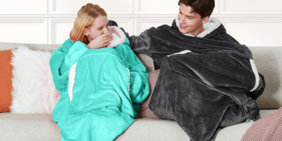 Wearable Blanket Hoodies from $14 Shipped for Amazon Prime Members (Reg. $30)