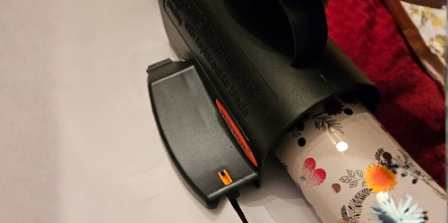 Wrapping Paper Cutter w/ 3 Replacement Blades Only $7.49 on Amazon (Reg. $15)