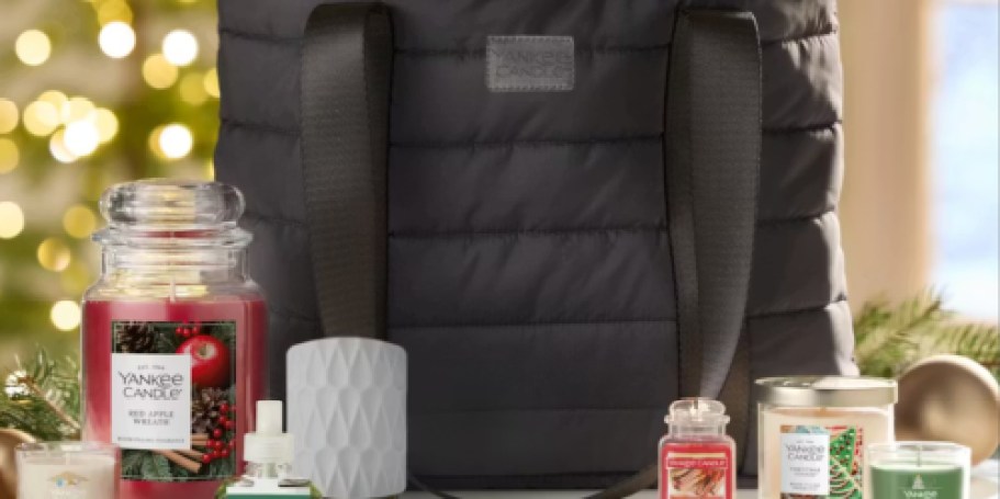 $235 Worth of Yankee Candle Items Just $79.80 Shipped (Includes Holiday Tote!)