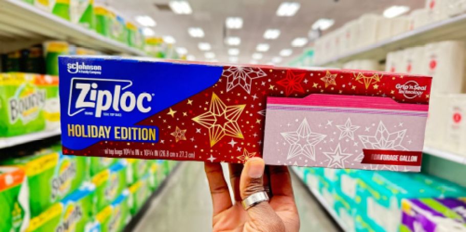 Up to 50% Off Ziploc Holiday Storage Bags on Amazon