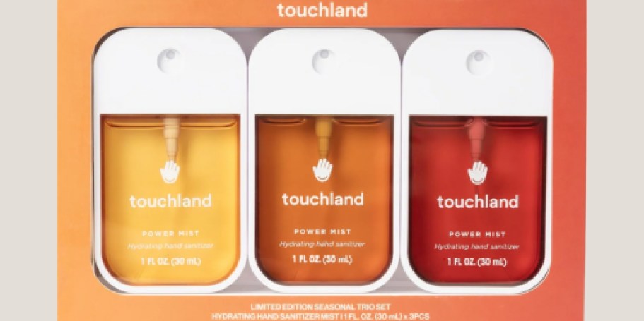 Touchland Hand Sanitizer Seasonal 3-Pack Only $19 Shipped on Sephora.com ($36 Value)