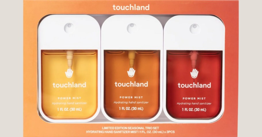 Touchland Hand Sanitizer Seasonal 3-Pack Only $19 Shipped on Sephora.com ($36 Value)
