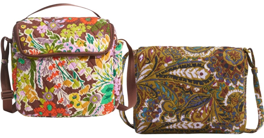 Vera Bradley lunch bag and hipster bag