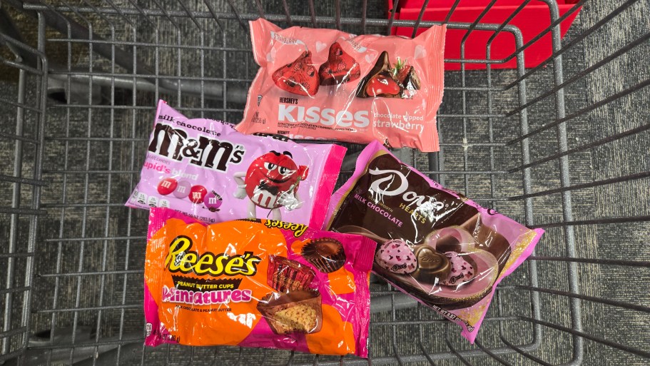 CVS Valentine’s Candy Sale: Buy 1, Get 1 for $1 Bagged Candy (Hershey’s, Reese’s, Dove + More!)