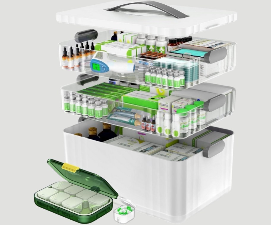 3-tiered organizer box