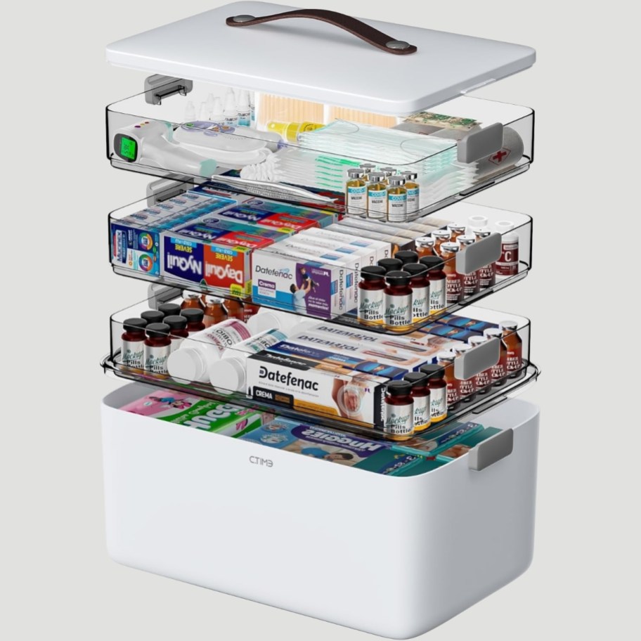 4-tiered organizer box