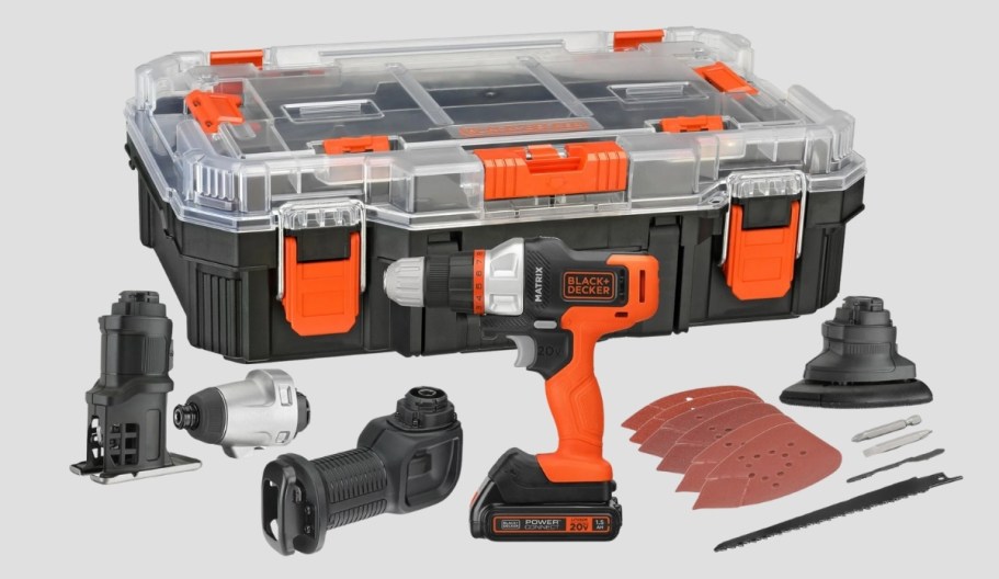 Black+Decker 4-Tool Combo Kit Only $49.99 Shipped on Lowe’s.com (Reg. $130)