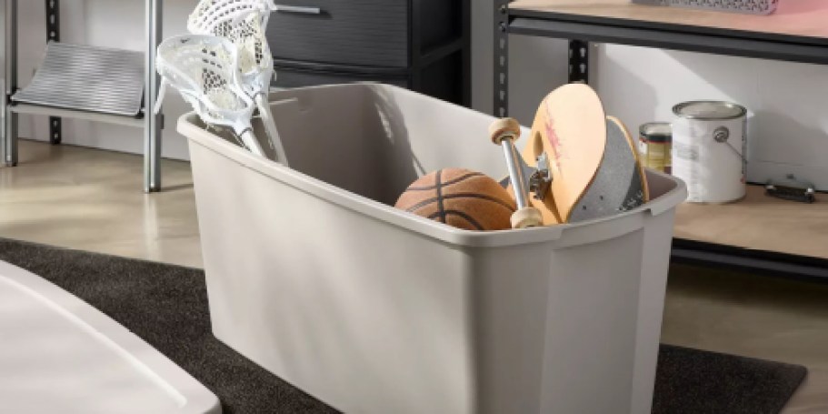 Brightroom 50-Gal Storage Tote w/ Lid Just $17.60 on Target.com | Get Organized in the New Year!